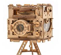 iDventure Cluebox Pro - Caméra Photo Sherlocks : Jeu de Puzzle Escape Room - Puzzle 3D en Bois délicat