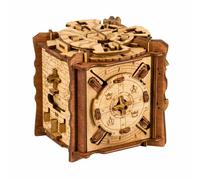 iDventure Cluebox - L’épreuve de Camelot - Puzzle Escape Room Jeu - Puzzle 3D - Boite en Bois - Cadeau Homme Original - Casse-tête mécanique en boîte - Puzzle Adulte - Cadeau Anniversaire Homme