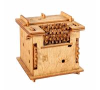 iDventure Cluebox - Schrödingers Cat - Puzzle Escape Room Jeu - Puzzle 3D - Boite en Bois - Cadeau Homme Original - Casse-tête en boîte - Boite Cadeau - Puzzle Adulte - Cadeau Anniversaire Homme
