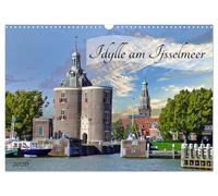 Idylle am Ijsselmeer (Wandkalender 2026 DIN A3 quer), CALVENDO Monatskalender: Einige sehr hübsche Ort liegen rund um das Ijsselmeer, der Besuch lohnt sich, Sie werden bezaubert sein.