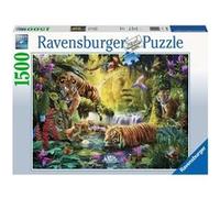 Ravensburger Puzzle Adulte Tigres au plan d'eau – 1500 pièces – 16005