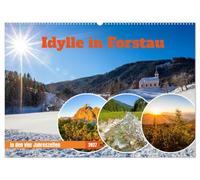 Idylle in Forstau (Wandkalender 2027 DIN A2 quer), CALVENDO Monatskalender: Wunderschöne Impressionen aus Forstau in den vier Jahreszeiten