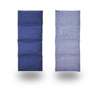 IEA Medical Bouillotte noyau de cerise sèche micro-ondes, 50x20 cm housse | Nuque, épaules, cou, dos, ventre - chaud froid, amovible, lavable