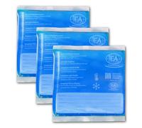 IEA Medical Compresses Coussins de Froides Chaudes | Set de 3 compresses S| 13x14 cm | Packs de froid pour contusions, piqûres d'insectes et autres douleurs
