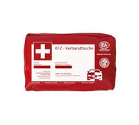 IEA Medical Kit de premiers secours pour voiture (45 pièces) | Kit d'urgence pour voiture, trousse de premiers secours, aide aux accidents, pour voitures et camions, avec manuel de premiers secours