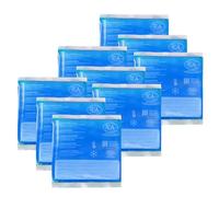 IEA Medical Lot de 9 compresses chaud/froid - 13 x 14 cm - Pour contusions, piqûres d'insectes et autres douleurs - Réutilisables - Bleu