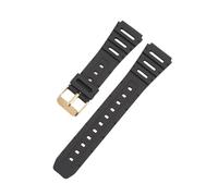 IEAMAIGE Bracelet souple en TPU pour Casio CA-53W CA-61W FT-100W W-520U W-720G 20 mm