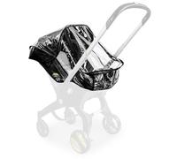 iEasey Housse de pluie pour siège auto Compatible avec Doona poussette, protection contre les intempéries, protection contre la pluie pour poussette, accessoire de siège de voiture ventilé