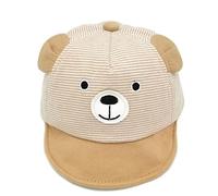 iEasey Ours Casquette de Baseball Bébé Filles Garçons de 3-12 Mois, Motif Chapeau en Coton Chapeaux de Soleil Anti-UV Plage Douce Casquette Visière Réglable Nouveau-né Casquette pour Printemps Eté