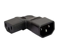 IEC 320 C14 mâle vers IEC320 C13/C5/C7 Adaptateur femelle convertisseur de prise 3 broches connecteur 3 broches adaptateur d'alimentation de visage
