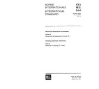 IEC 60034-6 Ed. 2.0 b:1991, Rotating electrical machines - Part 6: Methods of cooling (IC Code)