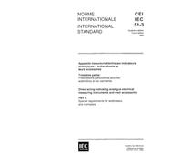 IEC 60051-3 Ed. 4.0 b:1984, Direct acting indicating analogue electrical measuring instruments and their accessories. Part 3: Special requirements for wattmeters and varmeters