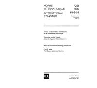 IEC 60068-2-55 Ed. 1.0 b:1987, Environmental testing. Part 2: Tests. Test Ee and guidance: Bounce