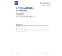 IEC 60127-9 Ed. 1.0 en:2025, First Edition: Miniature fuses - Part 9: Miniature fuse-links for special applications with partial-range breaking capacity