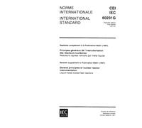 IEC 60231G Ed. 1.0 b:1977, Seventh supplement: Liquid-metal cooled fast reactors