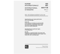 IEC 60317-38 Ed. 1.2 b:2000, Specifications for particular types of winding wires - Part 38: Polyester or polyesterimide overcoated with ... copper wire, class 200, with a bonding layer
