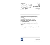 IEC 60335-2-55 Ed. 3.0 b:2005, Household and similar electrical appliances - Safety - Part 2-55: Particular requirements for electrical appliances for use with aquariums and garden ponds