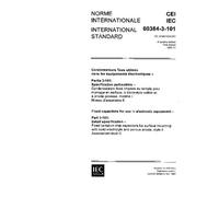IEC 60384-3-101 Ed. 1.0 b:1995, Fixed capacitors for use in electronic equipment - Part 3-101: Detail specification: Fixed tantalum chip capacitors ... and porous anode, style I. Assessment level E