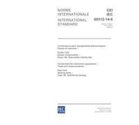 IEC 60512-14-6 Ed. 1.0 b:2006, Connectors for electronic equipment - Tests and measurements - Part 14-6: Sealing tests - Test 14f: Interfacial sealing