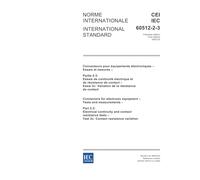 IEC 60512-2-3 Ed. 1.0 b:2002, Connectors for electronic equipment - Tests and measurements - Part 2-3: Electrical continuity and contact resistance tests - Test 2c: Contact resistance variation
