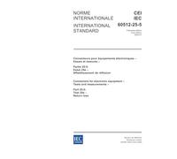 IEC 60512-25-5 Ed. 1.0 b:2004, Connectors for electronic equipment - Tests and measurements - Part 25-5: Test 25e - Return loss