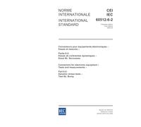 IEC 60512-6-2 Ed. 1.0 b:2002, Connectors for electronic equipment - Tests and measurements - Part 6-2: Dynamic stress tests - Test 6b: Bump