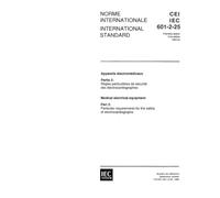 IEC 60601-2-25 Ed. 1.0 b:1993, Medical electrical equipment - Part 2: Particular requirements for the safety of electrocardiographs
