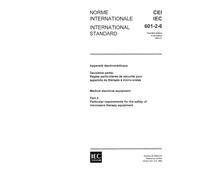 IEC 60601-2-6 Ed. 1.0 b:1984, Medical electrical equipment. Part 2: Particular requirements for the safety of microwave therapy equipment