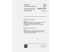 IEC 60684-3-246 Ed. 2.0 b:2001, Flexible insulating sleeving - Part 3: Specifications for individual types of sleeving - Sheet 246: Heat-shrinkable polyolefin sleeving, dual wall, not flame retarded