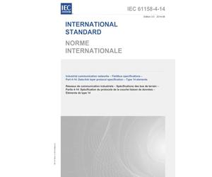 IEC 61158-4-14 Ed. 3.0 b:2014, Third Edition: Industrial communication networks - Fieldbus specifications - Part 4-14: Data-link layer protocol specificationn - Type 14 elements