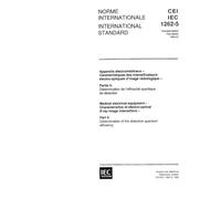 IEC 61262-5 Ed. 1.0 b:1994, Medical electrical equipment - Characteristics of electro-optical X-ray image intensifiers - Part 5: Determination of the detective quantum efficiency
