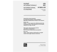 IEC 61300-2-40 Ed. 1.0 b:2000, Fibre optic interconnecting devices and passive components - Basic test and measurement procedures - Part 2-40: Test - ... single-mode tuned angled optical connectors