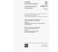 IEC 61558-2-8 Ed. 1.0 b:1998, Safety of small power transformers, power supply units and similar - Part 2-8: Particular requirements for bell and chime transformers