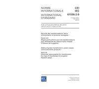 IEC 61558-2-9 Ed. 1.0 b:2002, Safety of power transformers, power supply units and similar products - Part 2-9: Particular requirements for ... III handlamps for tungsten filament lamps