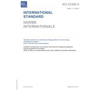 IEC 63380-2 Ed. 1.0 b:2025, First Edition: Standard interface for connecting charging stations to local energy management systems - Part 2: Specific data model mapping