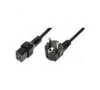 Iec-Lock Ac Cord Cee7/7 To Iec C19 Black - 2m