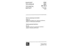IEC/TS 60034-16-3 Ed. 1.0 b:1996, Rotating electrical machines - Part 16: Excitation systems for synchronous machines - Section 3: Dynamic performance