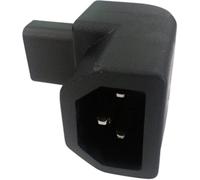 IEC13214-R Adaptateur secteur Secteur femelle C13 - Secteur mâle C14 Nombre total de pôles: 2 + PE noir 1 pc(s)