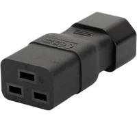 iec320 C14 à C19 Adaptateur de Port d'alimentation 10A 250V C14 connecteur d'alimentation de Serveur de Prise C19 3Pin C14 à C19 AC Interface Extender pour PDU UPS