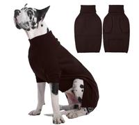 IECOii Pull pour chien - Pull chaud à col roulé pour chiens de petite, moyenne et grande taille - Vêtements d'hiver pour chiens pour bouledogue français, labrador et berger allemand