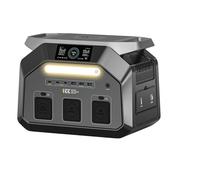 IEE P1800 Station électrique portable 1024Wh puissance 3600W 11 ports application camping van maison
