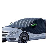 IEEDFJKK Housse de Pare-Brise hivernale en Tissu Oxford de qualité supérieure avec Bandes sécurité. Durable et imperméable, Cette Housse est fabriquée en Tissu Oxford Haute qualité et est