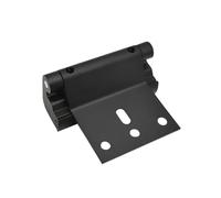 IEEDFJKK Serrure de porte de sécurité en alliage d'aluminium, innovation technologique sécurisée, renforcement pour porte chambre à coucher, serrure garage à l'épreuve des enfants, noir