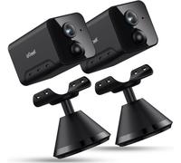 ieGeek 2 Pièces Caméra Surveillance WiFi intérieure sans Fil - 1080P Caméra de Surveillance sur Batteries AI/PIR Détection
