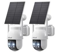 ieGeek 2K (3MP) Camera Surveillance WiFi Exterieure sans Fil Solaire