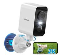 ieGeek 2K Camera Surveillance WiFi Exterieure sans Fil Batterie