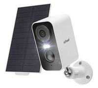 ieGeek 2K Caméra Surveillance WiFi Exterieure sans Fil Caméra Solaire avec Batterie, Vision Nocturne Couleur, Détection du Humain PIR, IP65 G