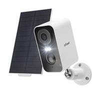 ieGeek 2K Caméra Surveillance WiFi Exterieure sans Fil Solaire, Vision Nocturne Couleur, AI Détection Mouvement, Audio