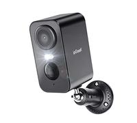 ieGeek 2K Caméra Surveillance WiFi Exterieure sans Fil, Vision Nocturne Couleur, AI & PIR Détection Mouvement, Extérieure/Intérieure, Audio Bidirectionnel, Étanche IP65