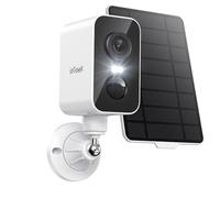 ieGeek 4G LTE Caméra de Surveillance sans Fil, 2K HD Caméra Solaire Extérieur/Interieur,avec Carte SIM Préinstallée,Support magnétique Portable, PTZ 300°,Batterie 9000mAh,Audio Bidirectionnel